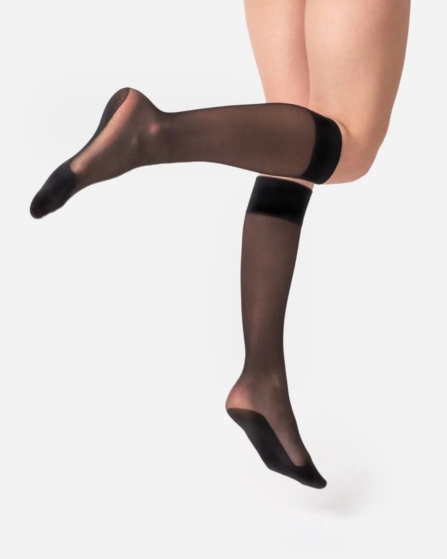 The Tame Bio Knee High Socks | Black