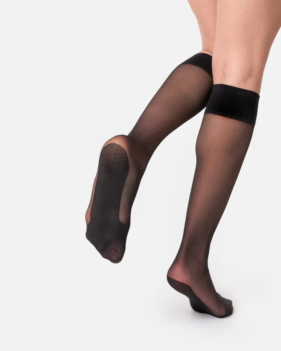 The Tame Bio Knee High Socks | Black