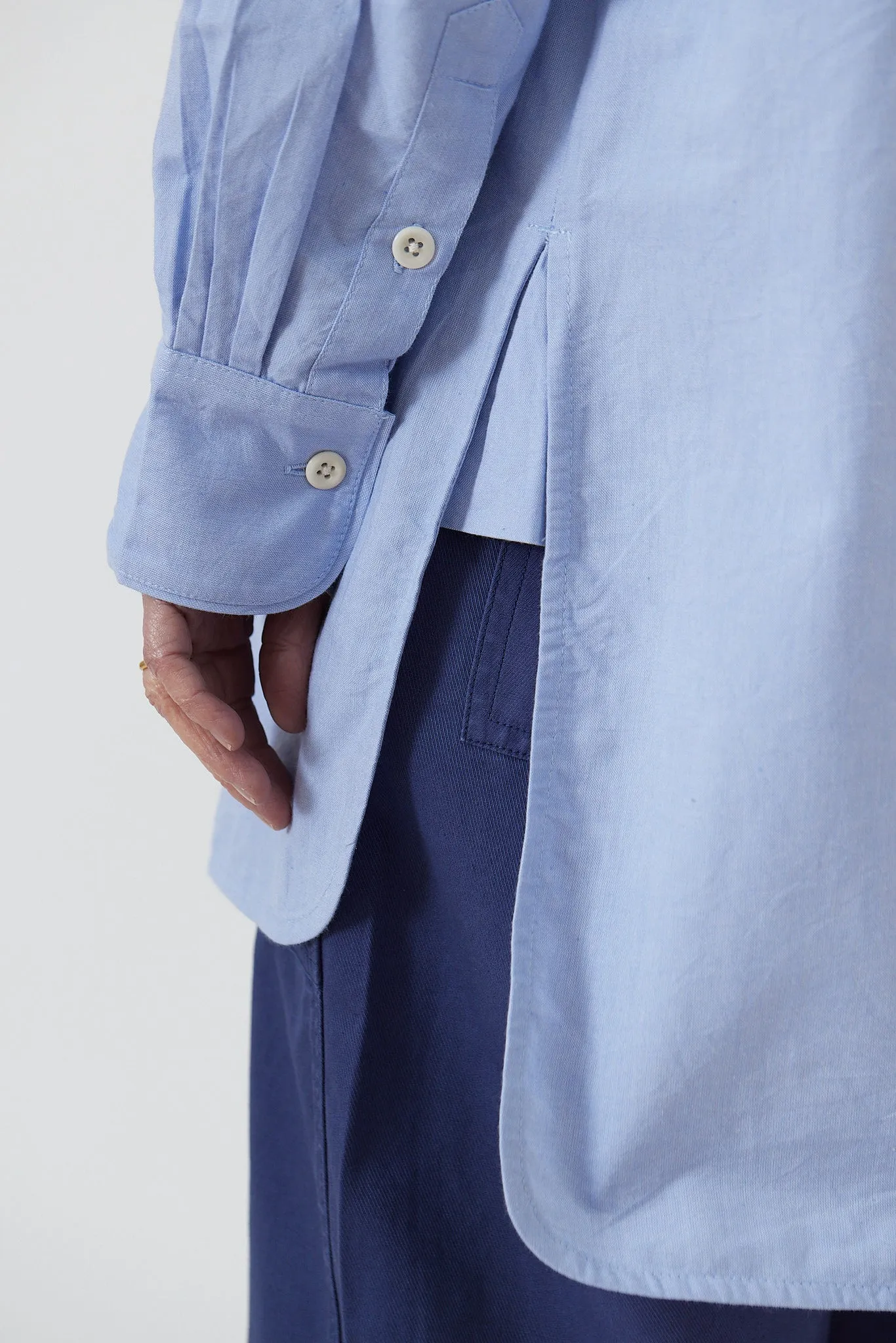 Toast - Taro Cotton Oxford Shirt