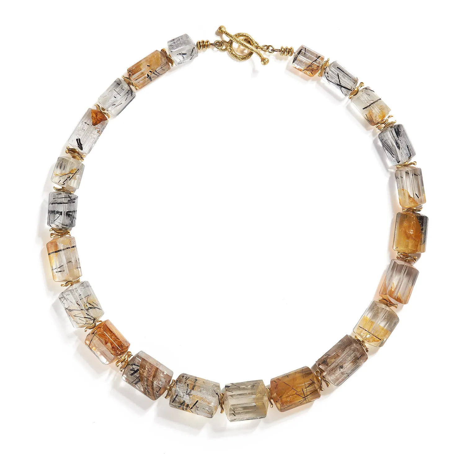 Tourmalated Quartz Necklace