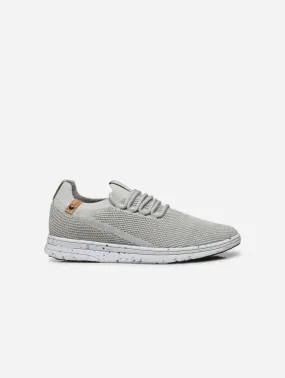 Tsavo Women's Vegan Knit Sneakers | Light Grey