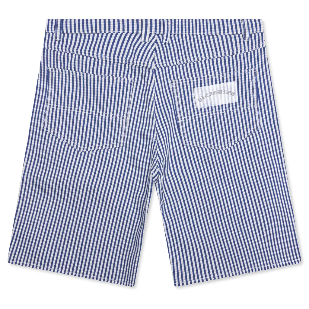 Ultra Plaid Shorts - Blue