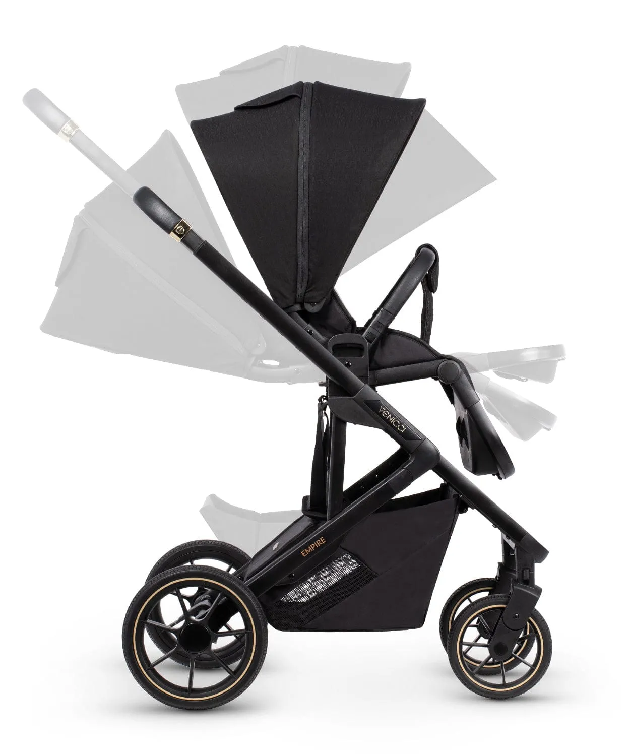 Venicci Empire Pushchair & Accessory Pack - Ultra Black