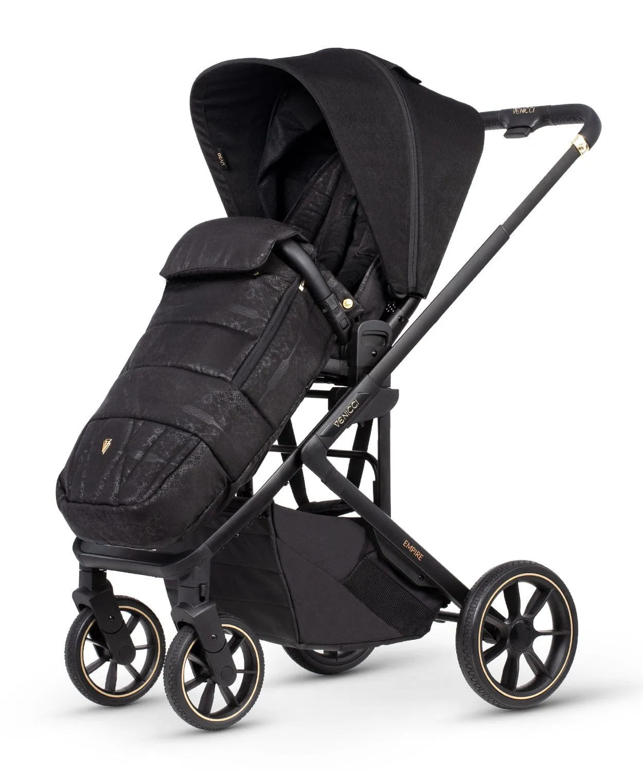 Venicci Empire Pushchair & Accessory Pack - Ultra Black