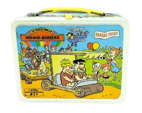 Vintage The Funtastic World of Hanna-Barbara  Metal Lunchbox