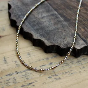 Wendy Gold and Silver Necklace