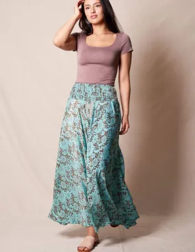 Zayna Palazzo Pants - Aqua - As-Is-Clearance